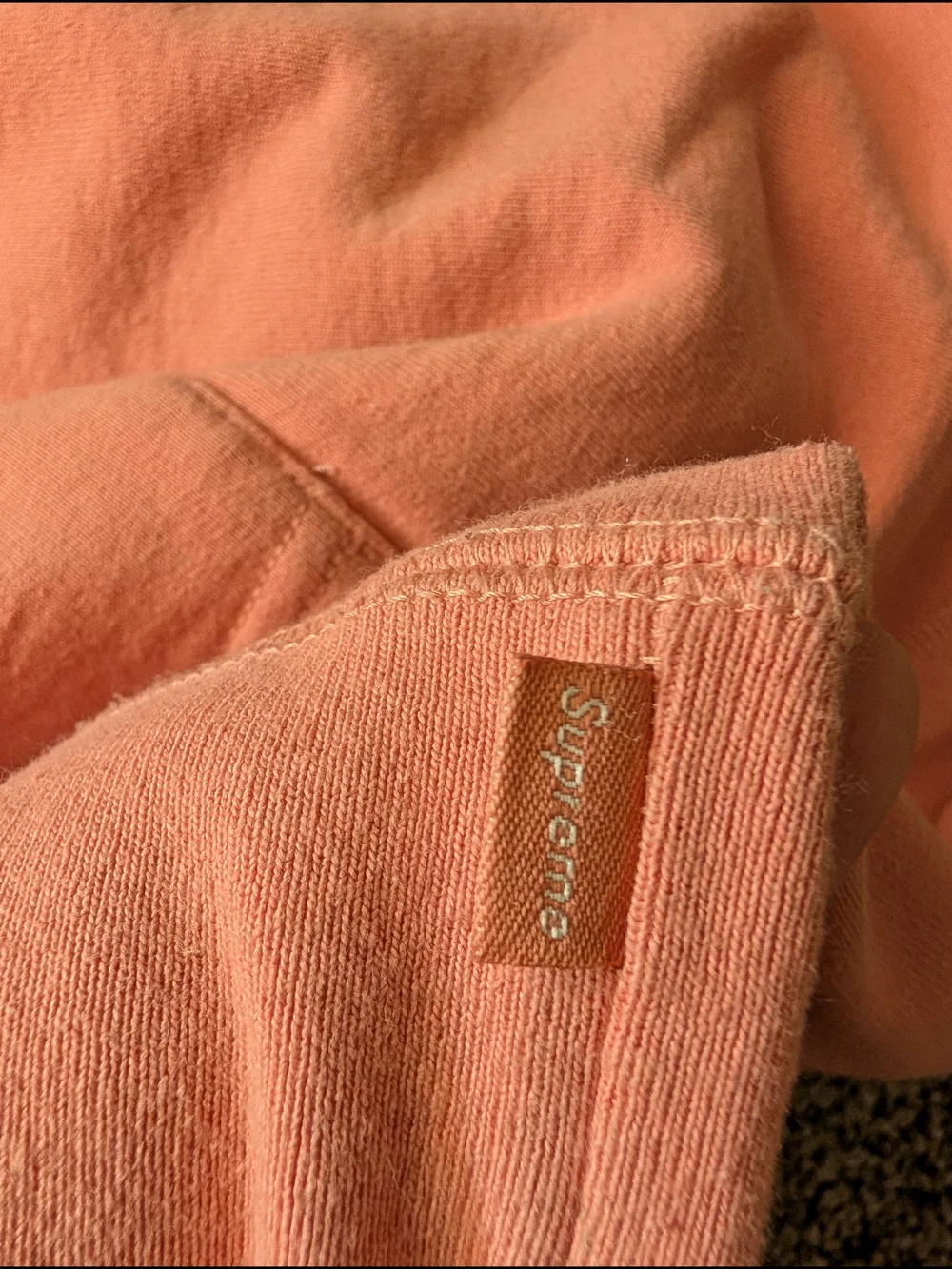 Pre-owned - Supreme coral mini box logo Set - Large Hoodie, Xl Sweatpants
